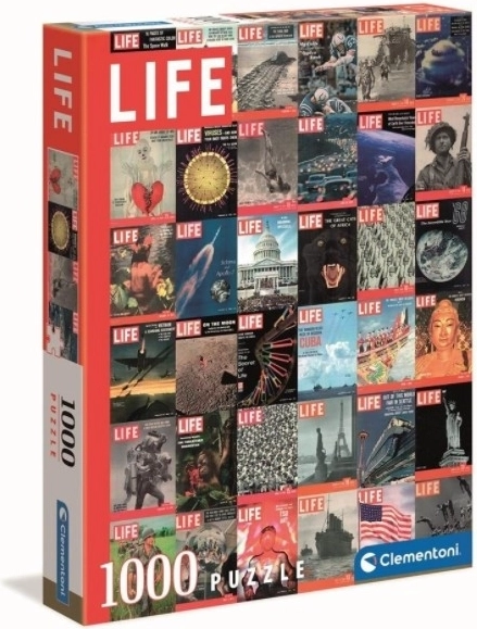 Clementoni puzzle Life: Covers 1000 elementów