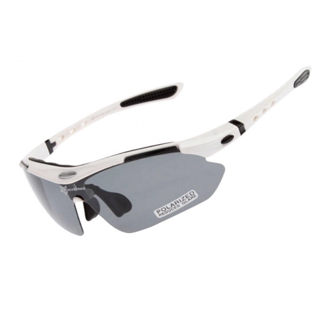 Fotochromatyczne okulary rowerowe Rockbros 10142 (białe)