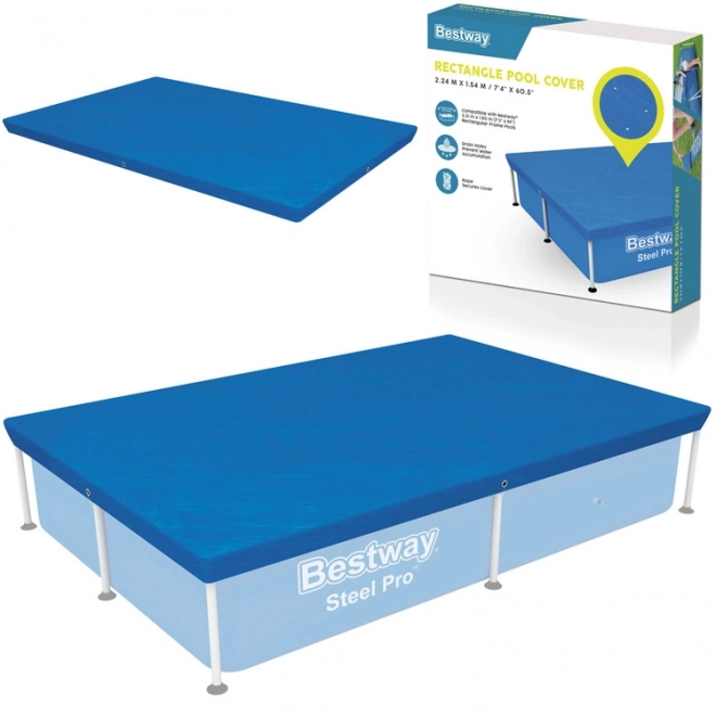 Pokrywa na prostokątny basen Bestway 224x154 cm