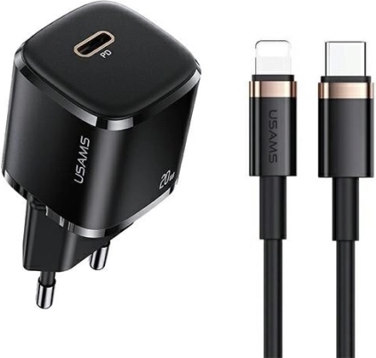 Ładowarka sieciowa 1x USB‑C 20 W z kablem Lightning PD 3.0 – Lightning