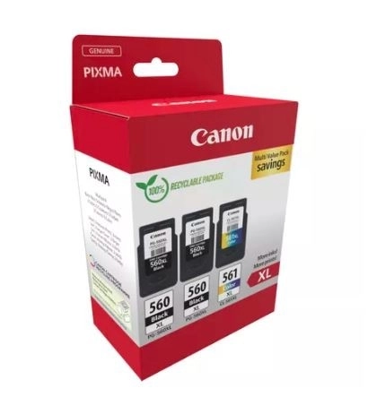 Multipakiet Canon PG-560XL a CL-561XL