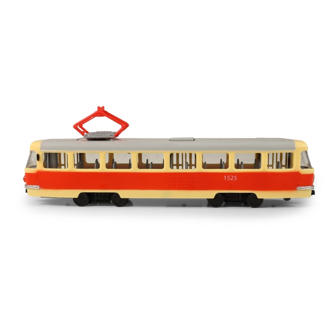 Tramwaj ogłaszający przystanki