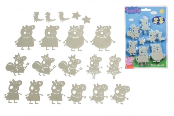 Świecące figurki Peppa Pig
