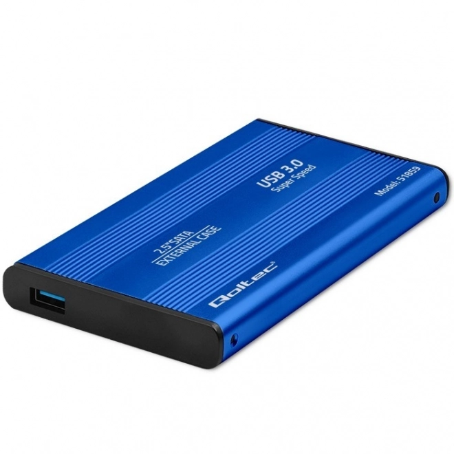 Zewnętrzna obudowa na HDD/SSD 2.5" SATA3 USB 3.0 Niebieska