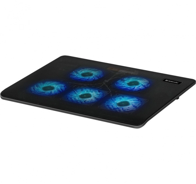 Metalowa podstawka chłodząca do laptopów NS-509, 15.6"-17"