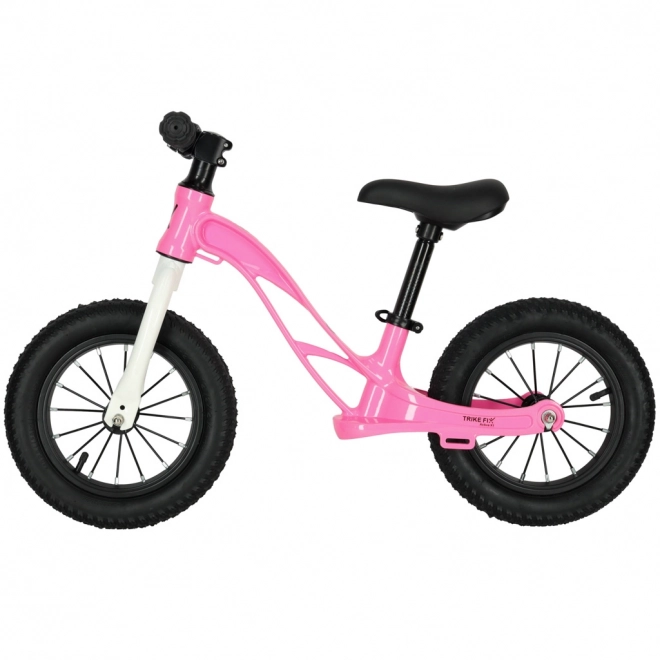 Różowy rowerek biegowy Trike Fix Active