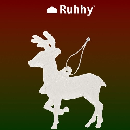 Świąteczne ozdoby na choinkę - renifery 9szt. Ruhhy 22517