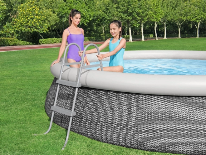 Bestway metalowa drabinka basenowa 84 cm