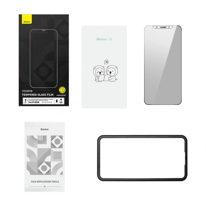 Szkło hartowane Baseus 0,3 mm dla iPhone 11/XR