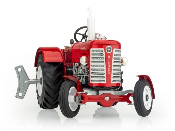 Traktor Zetor 50 Super czerwony na klucz metal 15cm 1:25 w pudełku Kovap