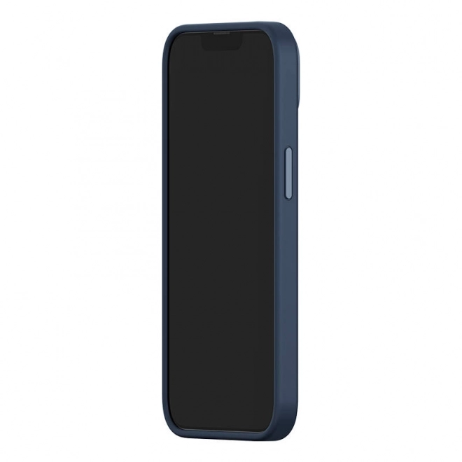 Magnetyczne etui i zestaw szkła hartowanego do iPhone 14 Plus - Baseus Liquid Silica niebieskie