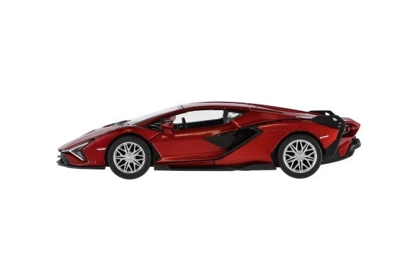 Auto Kinsmart Lamborghini Sián FKP 37 metal/plastik 13cm mix kolorów