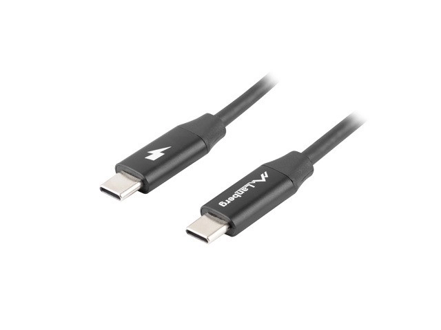 Kabel USB-C 2.0, 1.8m, czarny