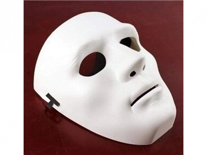 Biała maska na Halloween Myers