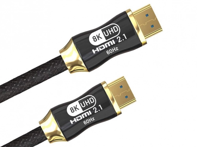 Ultraszybki kabel HDMI 8K 60Hz 4K 120Hz pozłacany 1,5 m