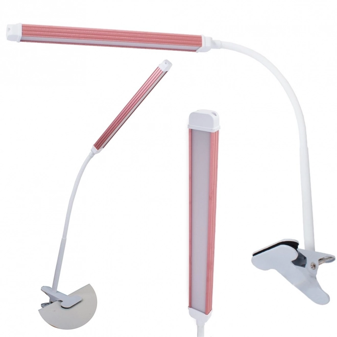 Lampa stołowa z USB klipem do kosmetyki