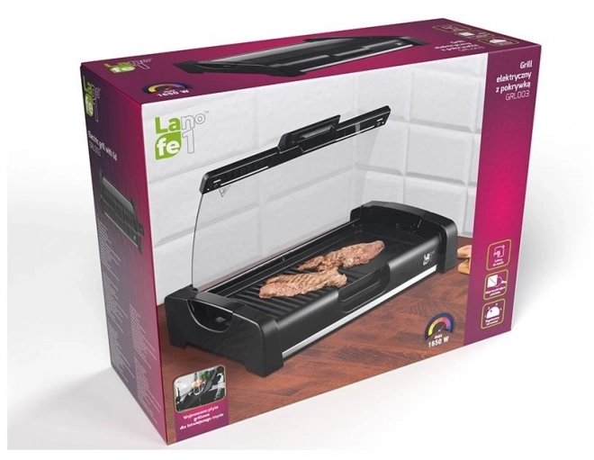 Elektryczny grill z pokrywą Lafe