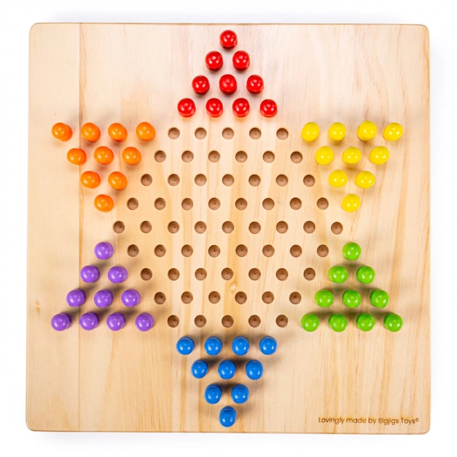 Bigjigs Toys Drewniana halma