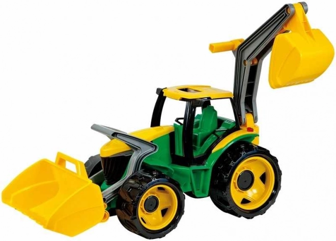 Dziecięcy traktor z łyżką i koparką