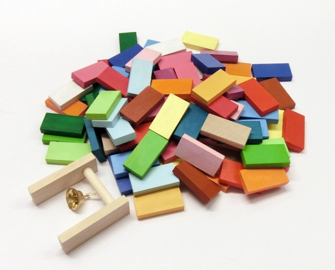Tory domino z dzwonkiem 95 sztuk
