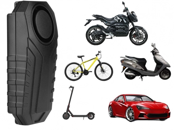 Alarm przeciw kradzieży do motocykla z pilotem