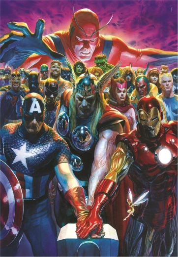 Puzzle 1000 elementów Wysoka jakość, Avengers