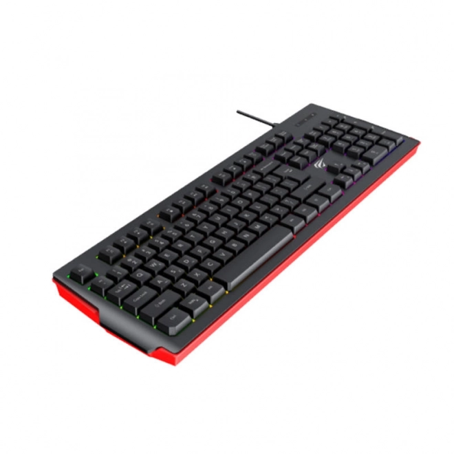 Membranowa klawiatura gamingowa Havit KB866L RGB