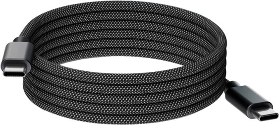 Choetech magnetyczny kabel USB‑C do USB‑C 240 W PD, 1,2 m, czarny