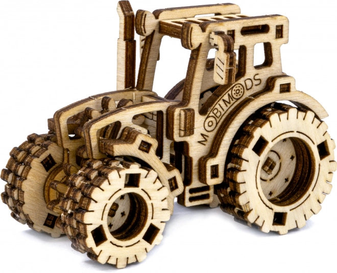 Drewniane Miasto 3D puzzle Superszybki Traktor