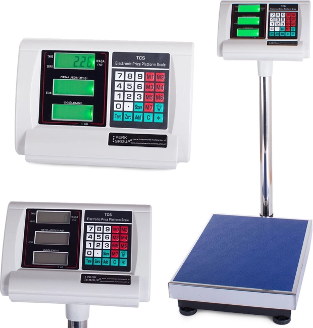 ELEKTRONICZNE WAGI MAGAZYNOWE 100 kg/20 g