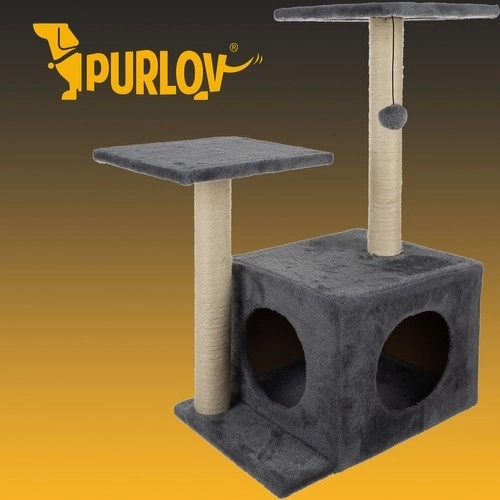 Drapak dla kotów Purlov 71cm, szary