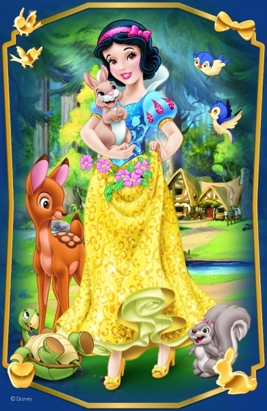 Minipuzzle Piękne Księżniczki/Disney Princess 54 elementów