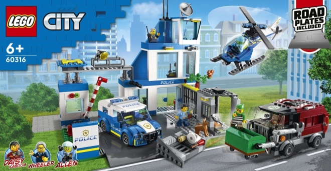 LEGO City 60316 Posterunek Policji