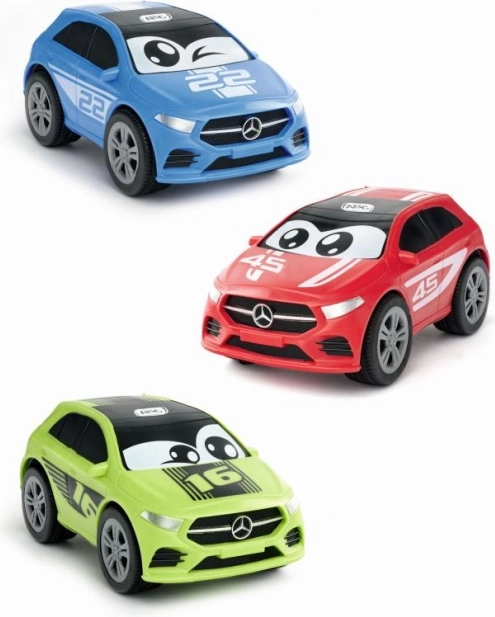 Trzy wesołe kolory i licencjonowany wygląd MERCEDES