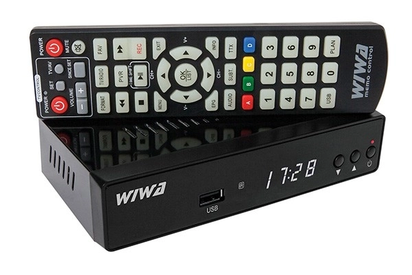 Cyfrowy tuner telewizyjny WIWA H.265 MAXX
