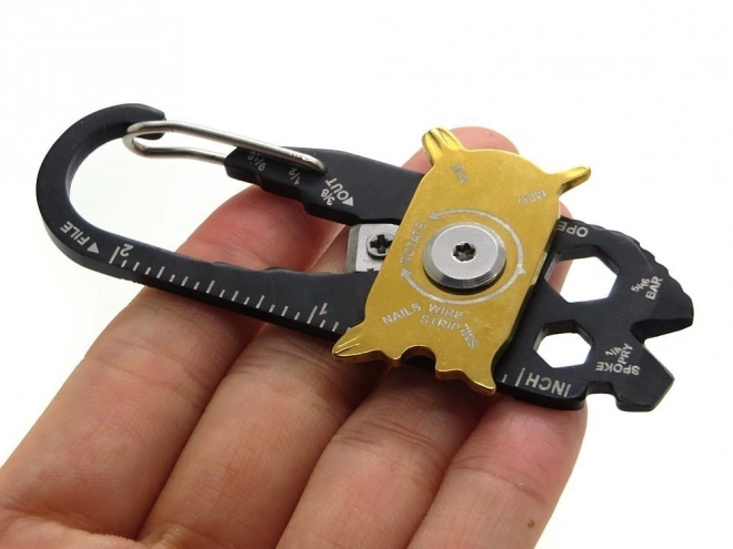 Karabińczyk do kluczy multitool