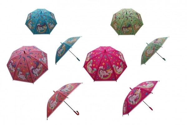 Parasol automatyczny Jednorożec dla dzieci