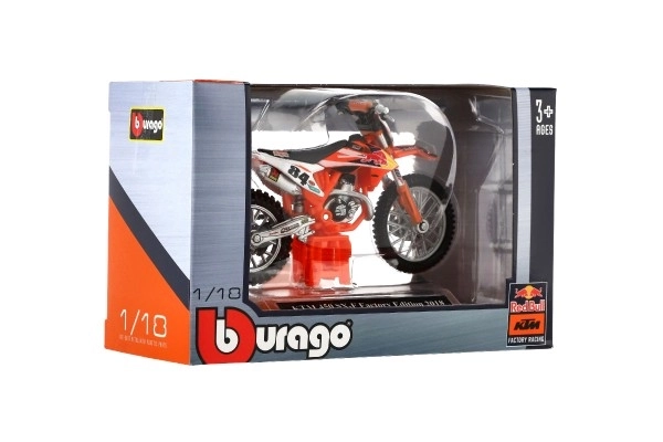 Replika motocyklowa KTM 450 SX-F Factory Edition 2018 od Bburago