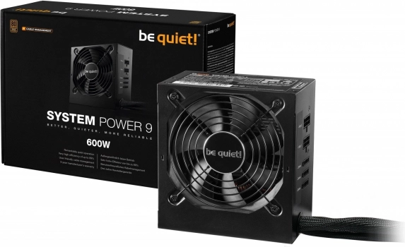 be quiet! System Power 9 CM 600 W – modułowy zasilacz 80 PLUS Bronze