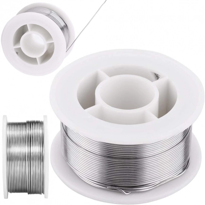 Cyna do lutowania z topnikiem 80g 1mm