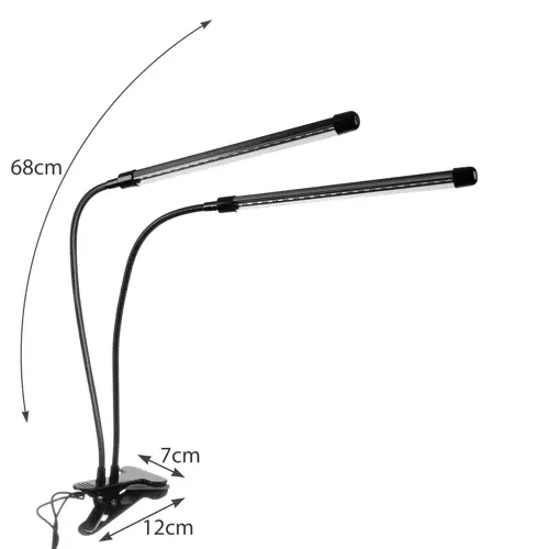 Lampa 20 LED 2 sztuki do wzrostu roślin