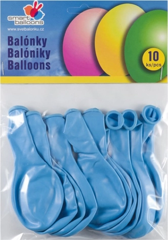 Balony jasnoniebieskie SMART BALLOONS