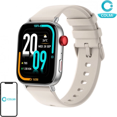 Smartwatch Colmi C8 Max srebrny