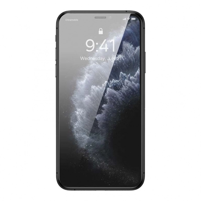 Baseus 0,3mm pełnowekranowa folia ze szkła hartowanego (opakowanie 2 szt.) dla iPhone – XS Max / 11 Pro Max 6,5 cala