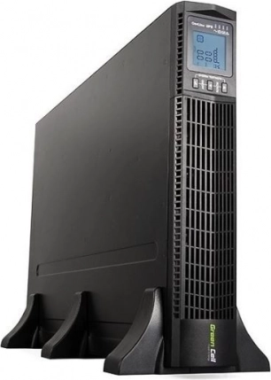 Zasilacz awaryjny UPS do szafy rack Green Cell RTII 1000VA 900W z LCD
