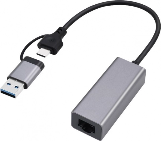 Gigabitowa karta sieciowa USB 3.1 z USB‑A/USB‑C