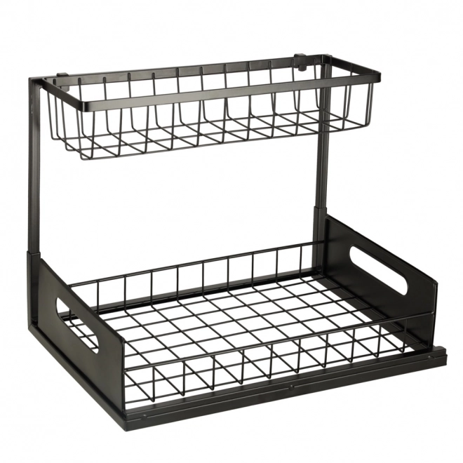 Dwupoziomowy organizer pod zlewozmywak