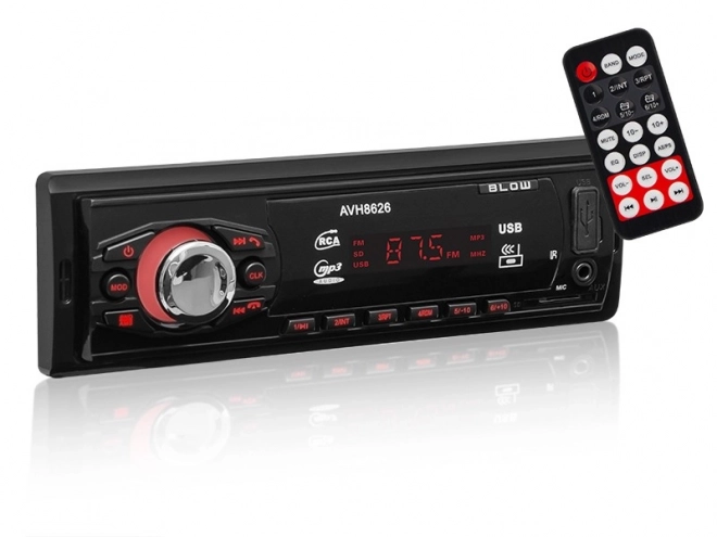 Radio samochodowe BLOW z USB i Bluetooth