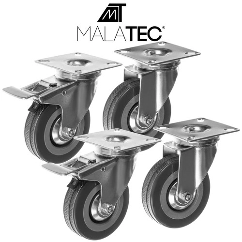 Obrotowe kółka - zestaw 4 szt. Malatec 22537