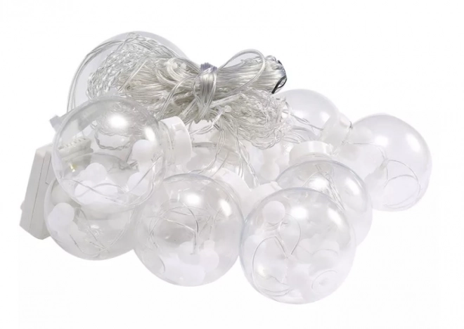 Kurtyna LED kolorowa z żarówkami - 3 m, 108 LED